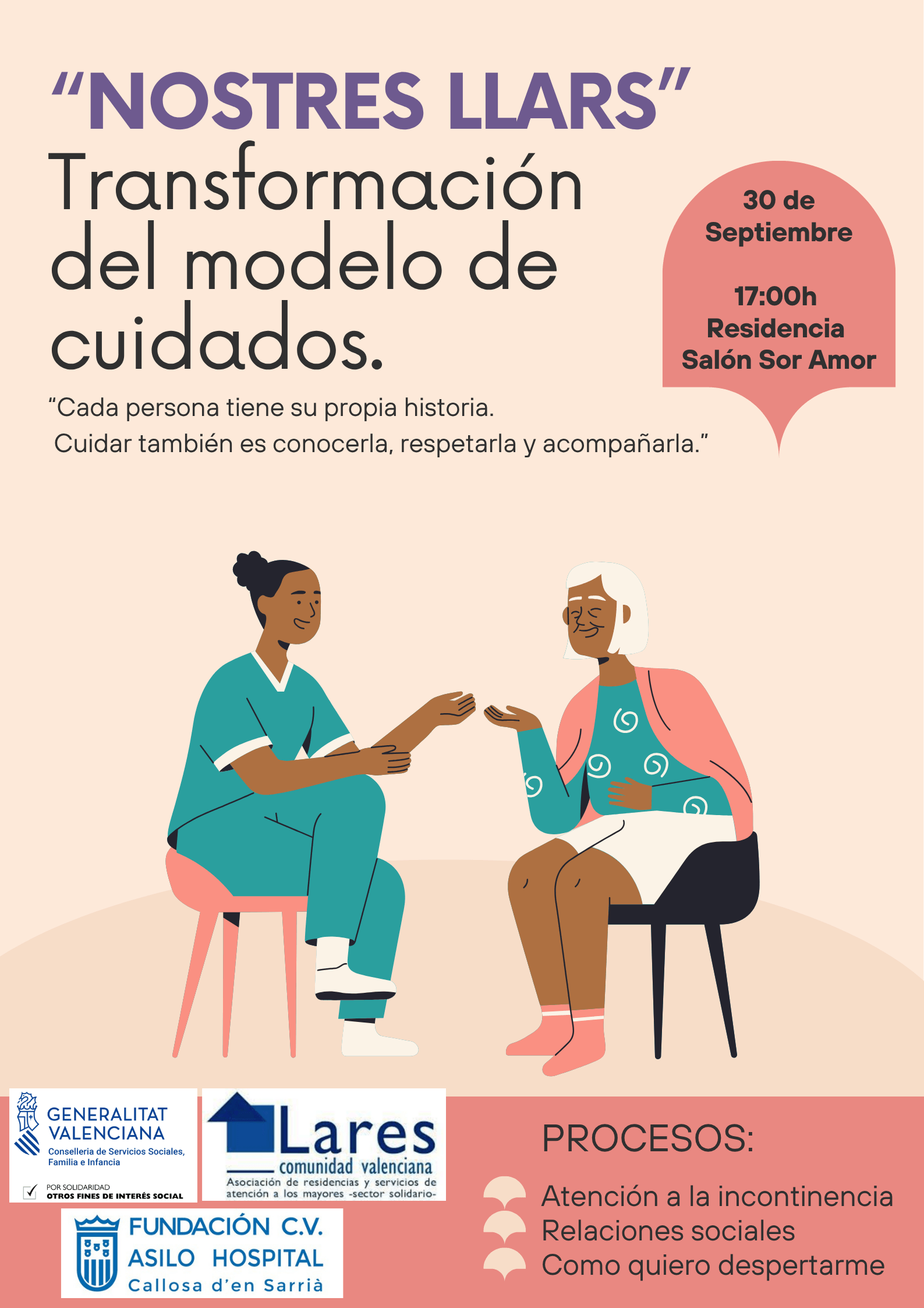 Fundación Asilo Hospital Callosa d'en Sarriá - PG01-«NOSTRES LLARS» Transformación del modelo de cuidados